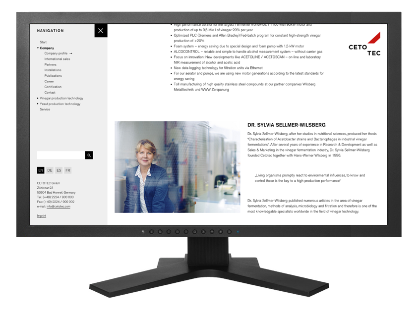 CETOTEC Website