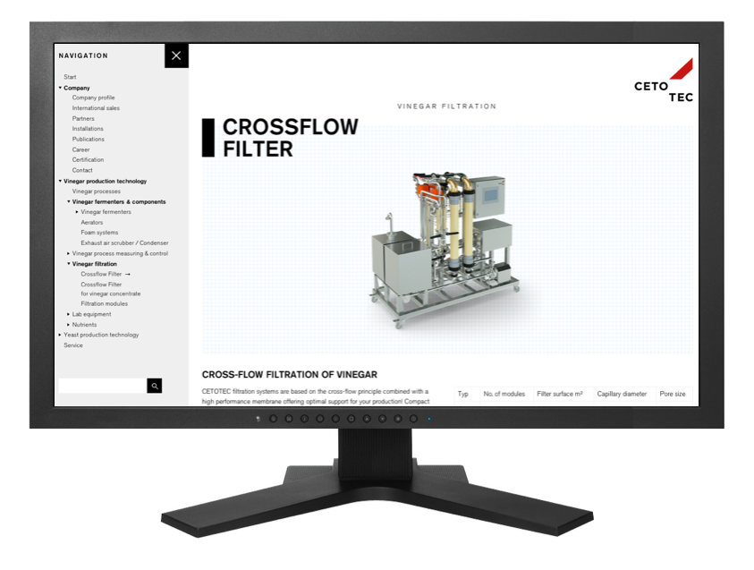 CETOTEC Website