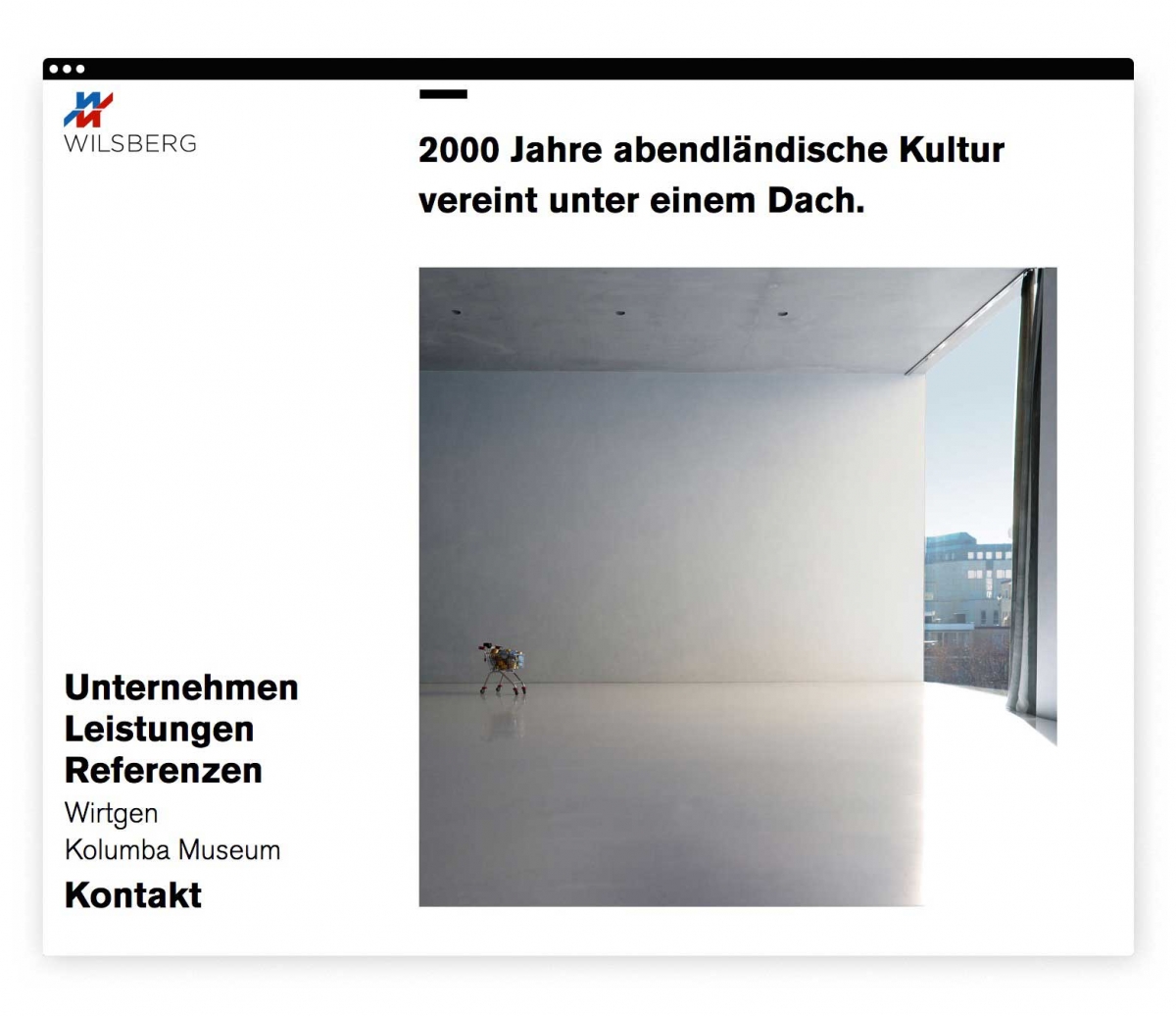 Wilsberg Metalltechnik Webseite
